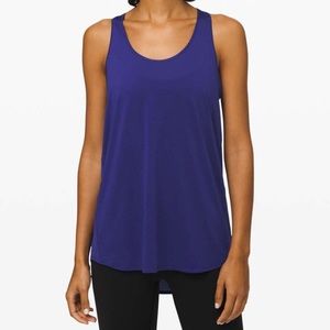 NWT Lululemon Essential Tank *Pleated Larkspur